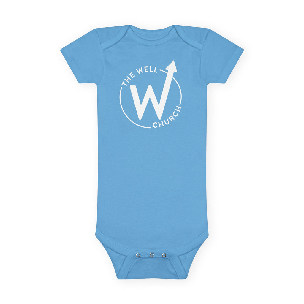 Baby Onesie — The Well Church Logo Infant Short-Sleeve Bodysuit