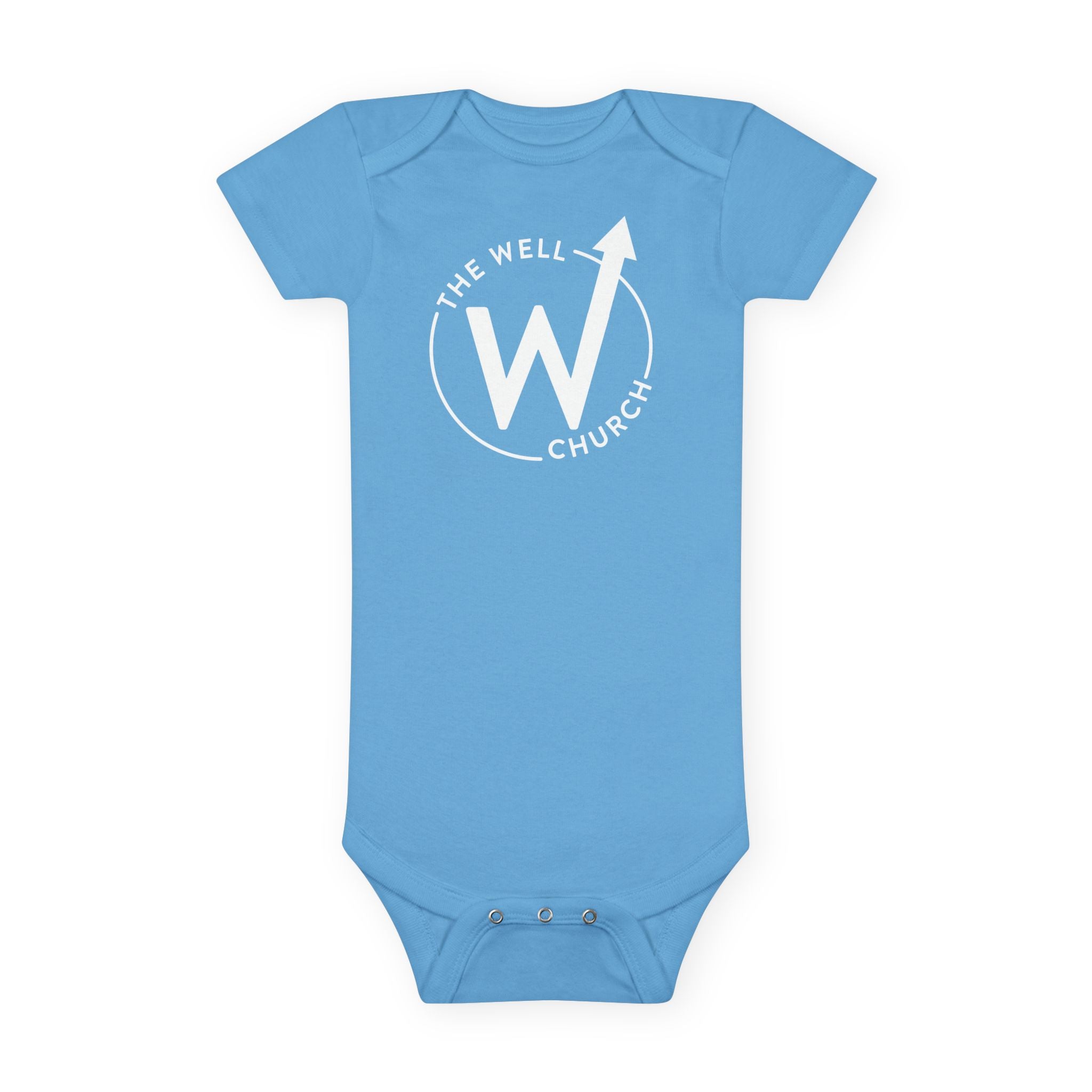 Baby Onesie — The Well Church Logo Infant Short-Sleeve Bodysuit