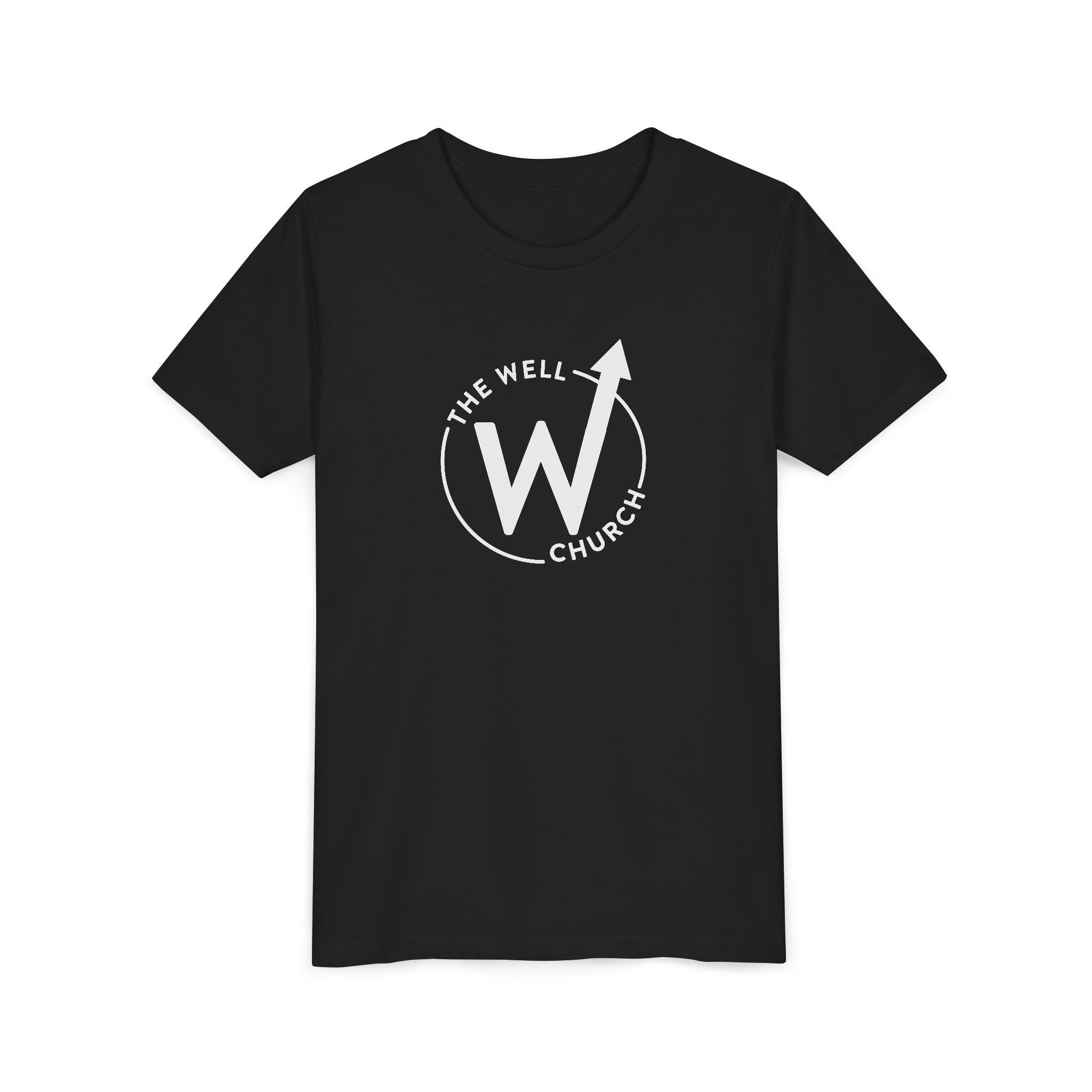Youth Short Sleeve Tee — Plain Classic Kids' Cotton T-Shirt