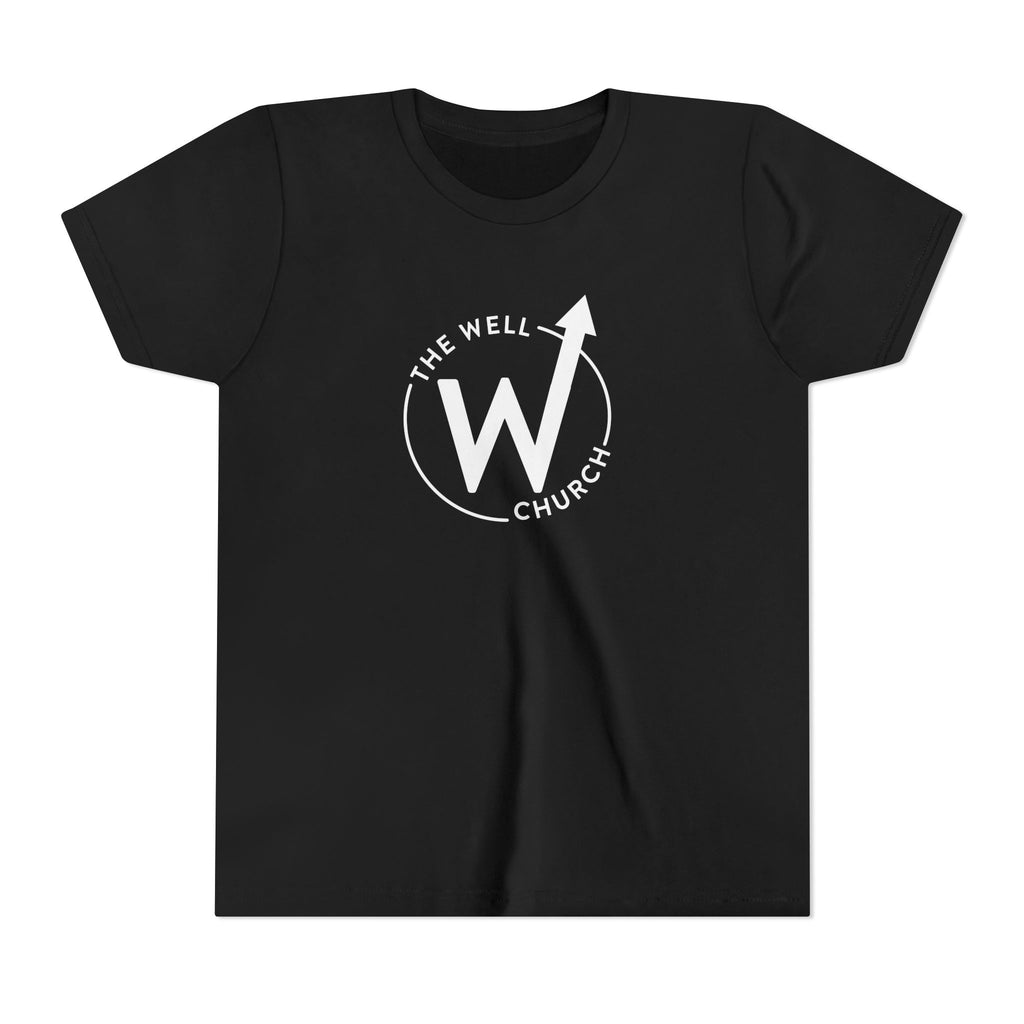 Youth Short Sleeve Tee — Plain Classic Kids' Cotton T-Shirt