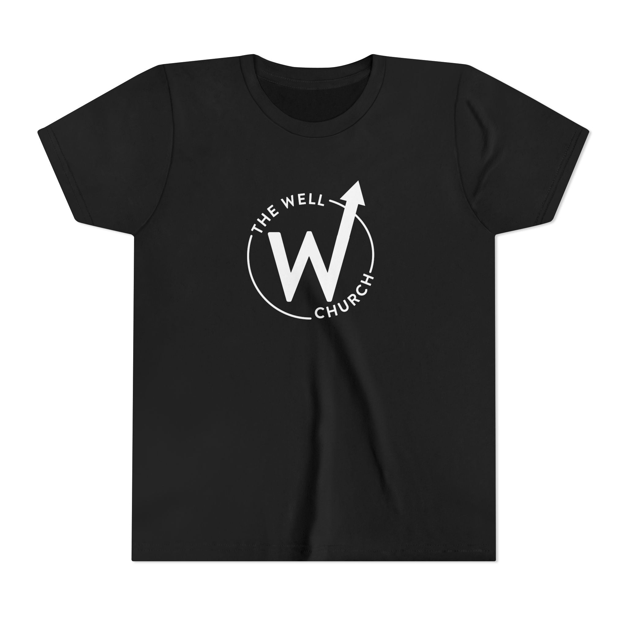 Youth Short Sleeve Tee — Plain Classic Kids' Cotton T-Shirt